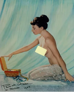 Pamela Green autograph