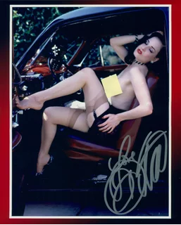 Dita Von Teese autograph