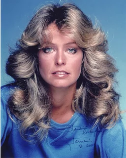 Farrah Fawcett autograph