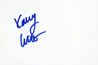 Kaley Cuoco autograph