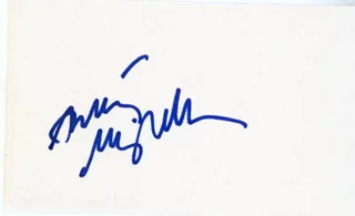 Anthony Minghella autograph