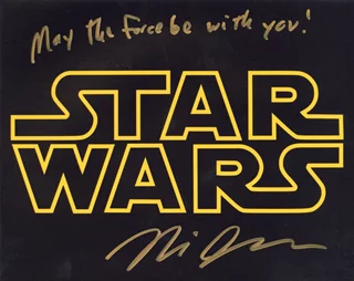 Rian Johnson autograph
