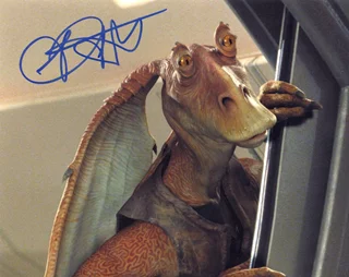 Ahmed Best autograph