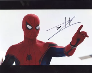 Tom Holland autograph