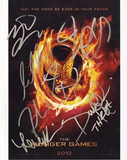 The Hunger Games autograph