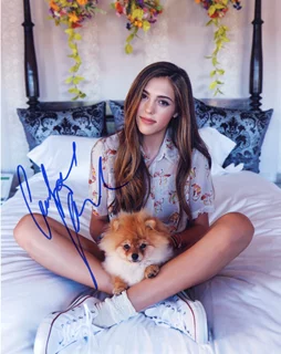 Sistine Stallone autograph
