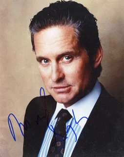 Michael Douglas autograph