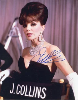 Joan Collins autograph