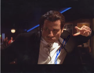 John Travolta autograph