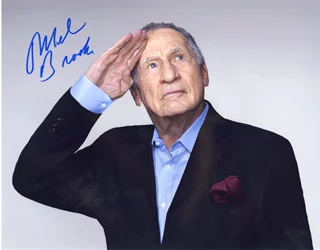 Mel Brooks autograph
