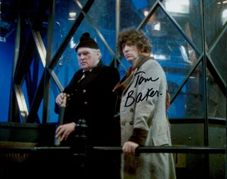 Tom Baker autograph