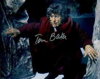 Tom Baker autograph