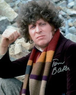Tom Baker autograph
