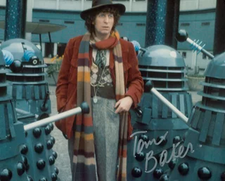 Tom Baker autograph