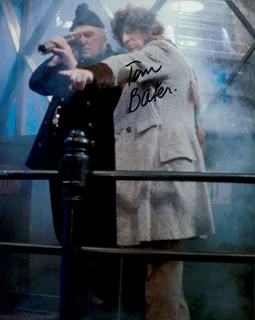 Tom Baker autograph
