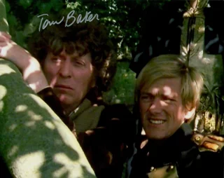 Tom Baker autograph