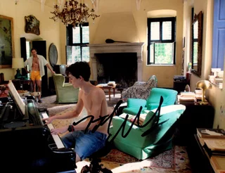 Timothee Chalamet autograph