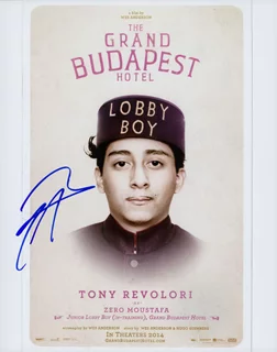 Tony Revolori autograph