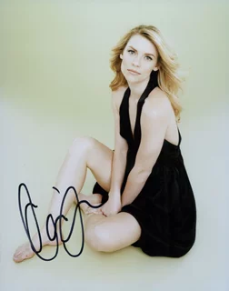 Claire Danes autograph