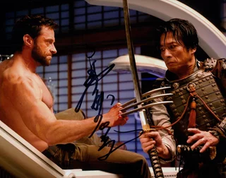 Hiroyuki Sanada autograph