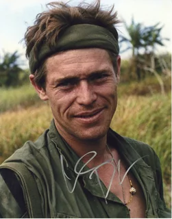 Willem DaFoe autograph