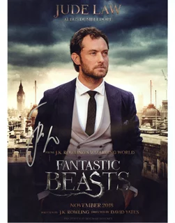 Jude Law autograph