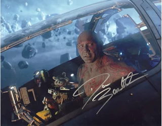 Dave Bautista autograph