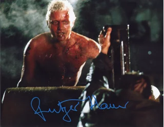 Rutger Hauer autograph