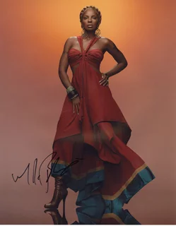 Mary J. Blige autograph