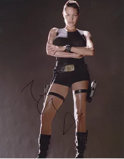 Angelina Jolie autograph