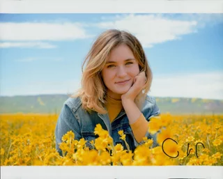 Grace Victoria Cox autograph