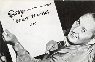 Robert Ripley autograph