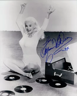 Mamie Van Doren autograph