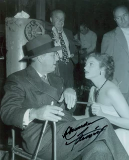 Rhonda Fleming autograph