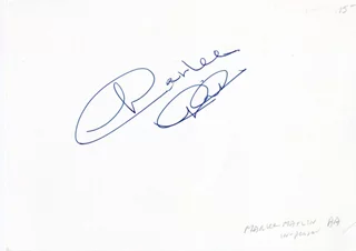 Marlee Matlin autograph