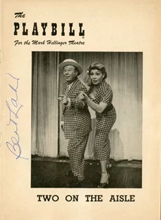 Bert Lahr autograph