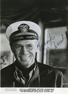 Richard Widmark autograph