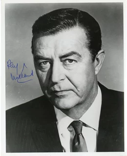 Ray Milland autograph