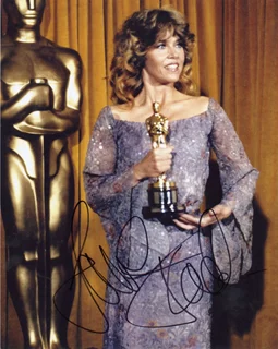 Jane Fonda autograph