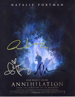 Annihilation autograph