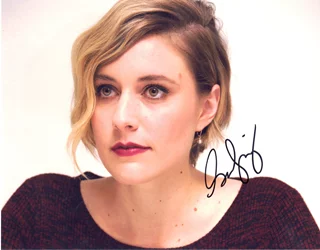 Greta Gerwig autograph
