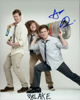 Workaholics autograph