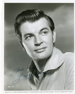 Gregg Palmer autograph