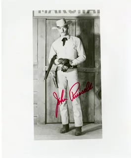 John Russell autograph