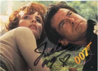 Izabella Scorupco autograph