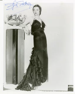 Sylvia Sidney autograph