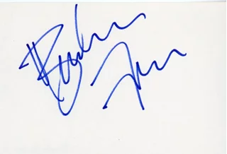 Brendan Fraser autograph