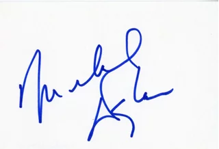 Michael Douglas autograph