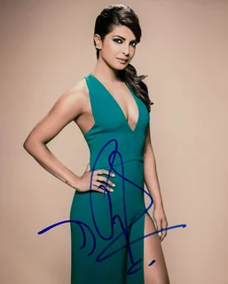 Priyanka Chopra autograph