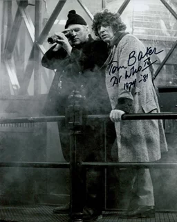 Tom Baker autograph